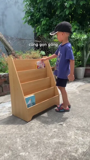 Thư viện mini tại nhà cho bé